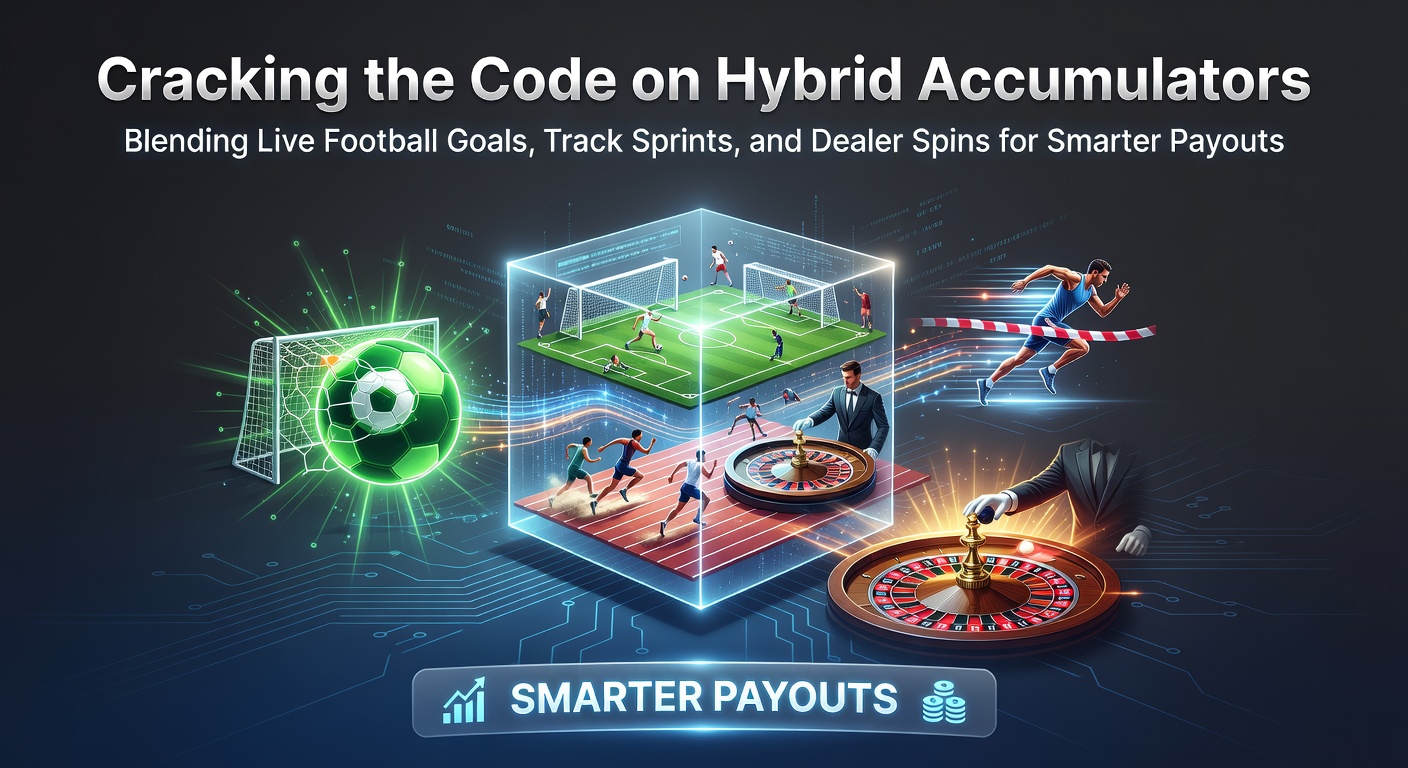 Dynamic split-screen showing a live football goal celebration, an athlete sprinting on a track, adn a roulette wheel spinning under dealer lights