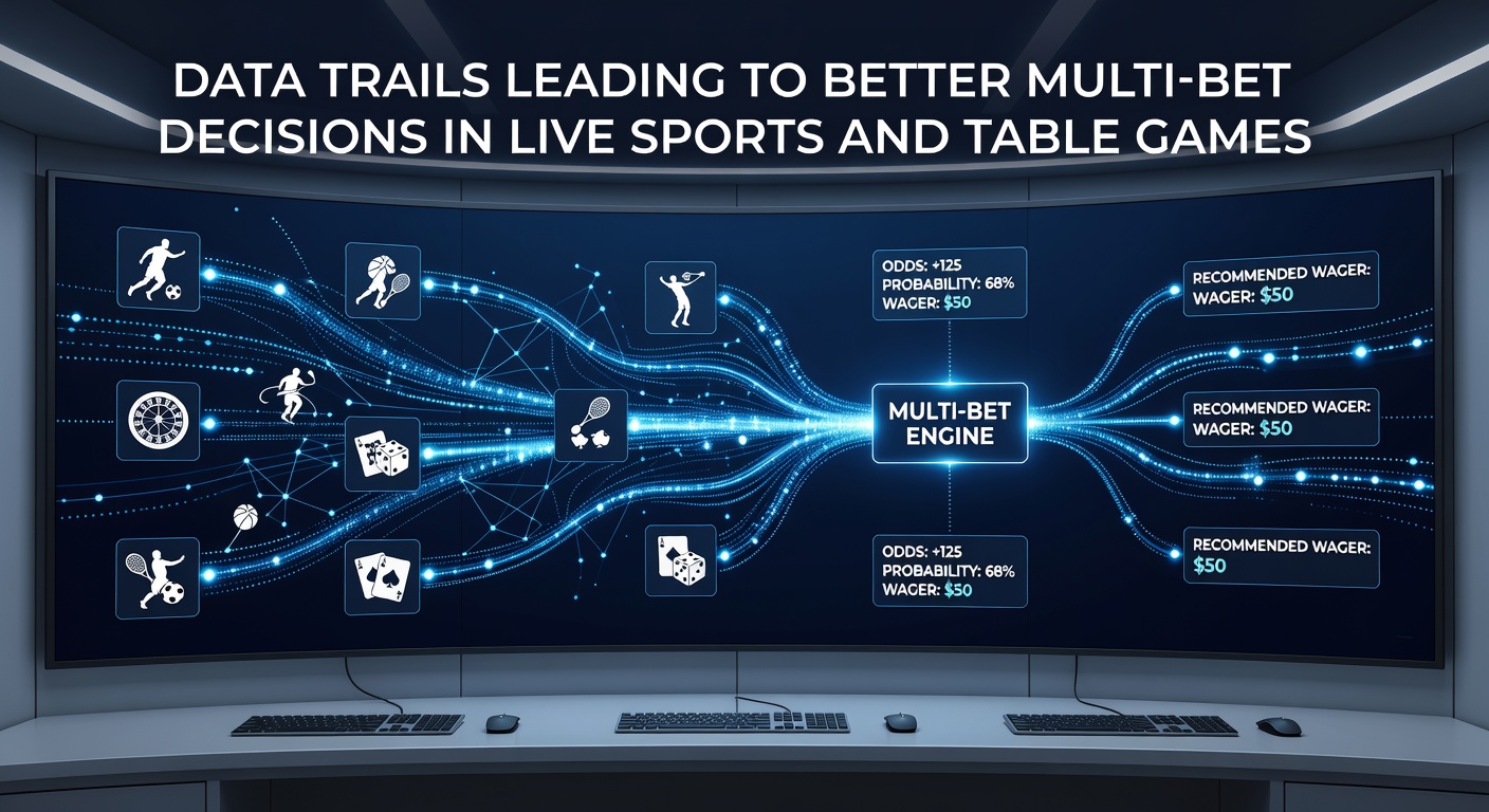 Dashboard interface displaying integrated data trails from football matches, horse races, and casino tables