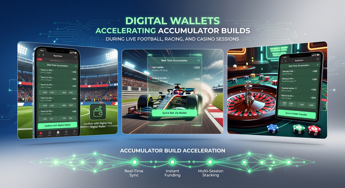 Smartphone screen displaying digital wallet transfer during a live horse racing accumulator build
