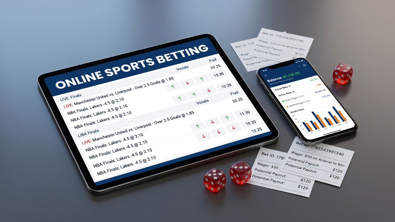 Online sports betting interface on a smartphone showing live odds and event selections