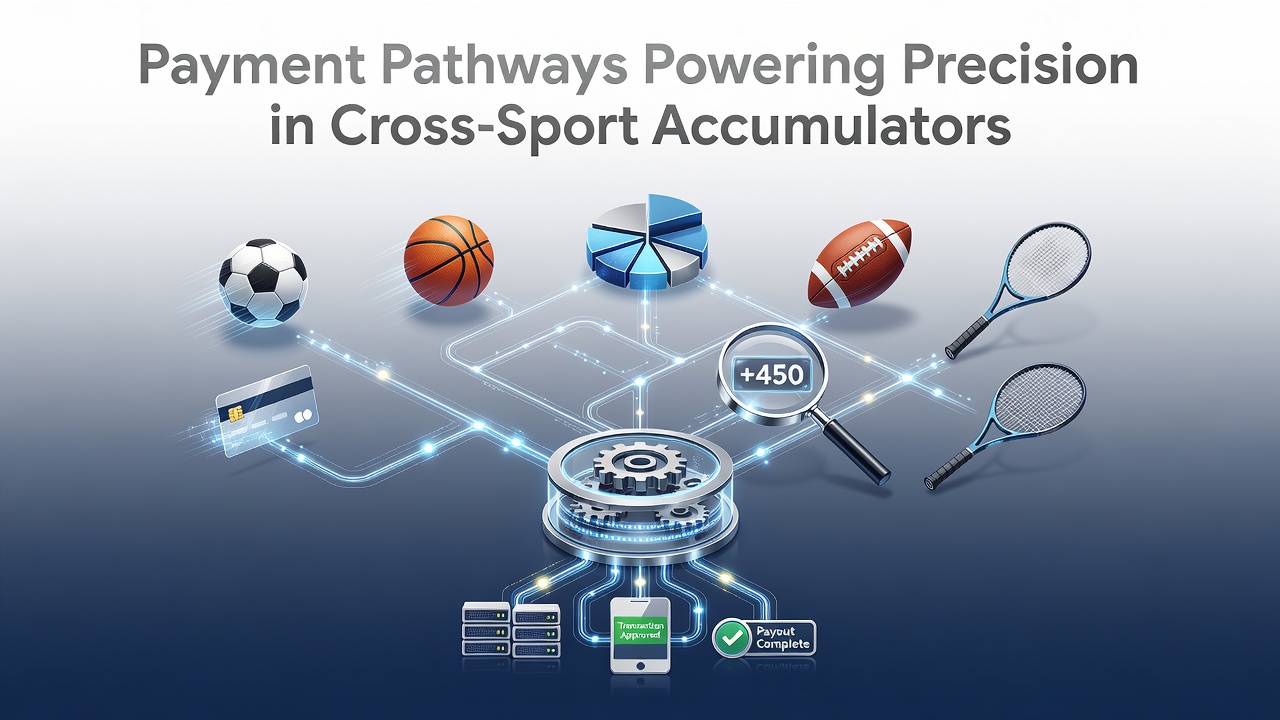 Payment systems enabling cross-sport betting accumulators
